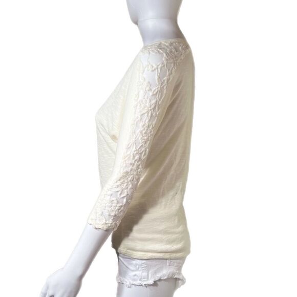 Cream Lace Lightweight Sweater NWOT - Picture 1 of 6